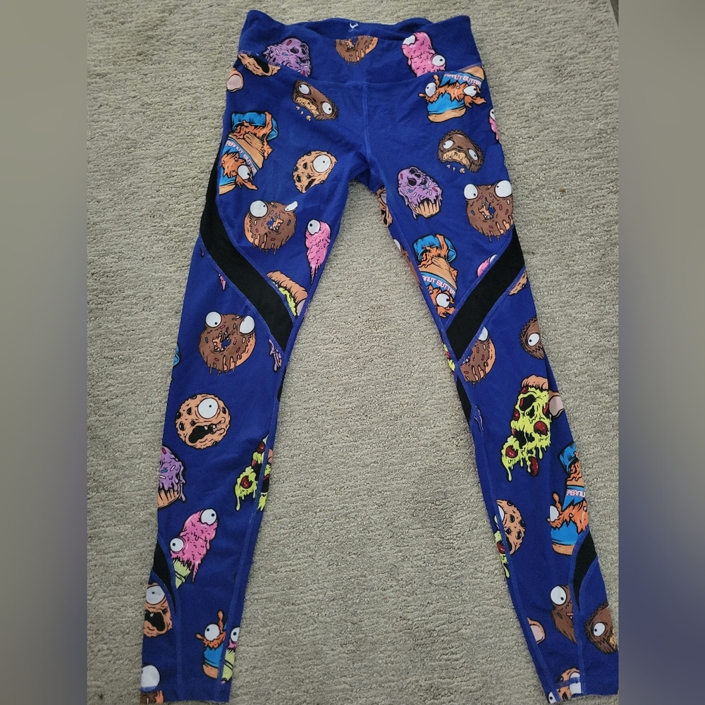 Violate The Dress Code Munchies Print Leggings